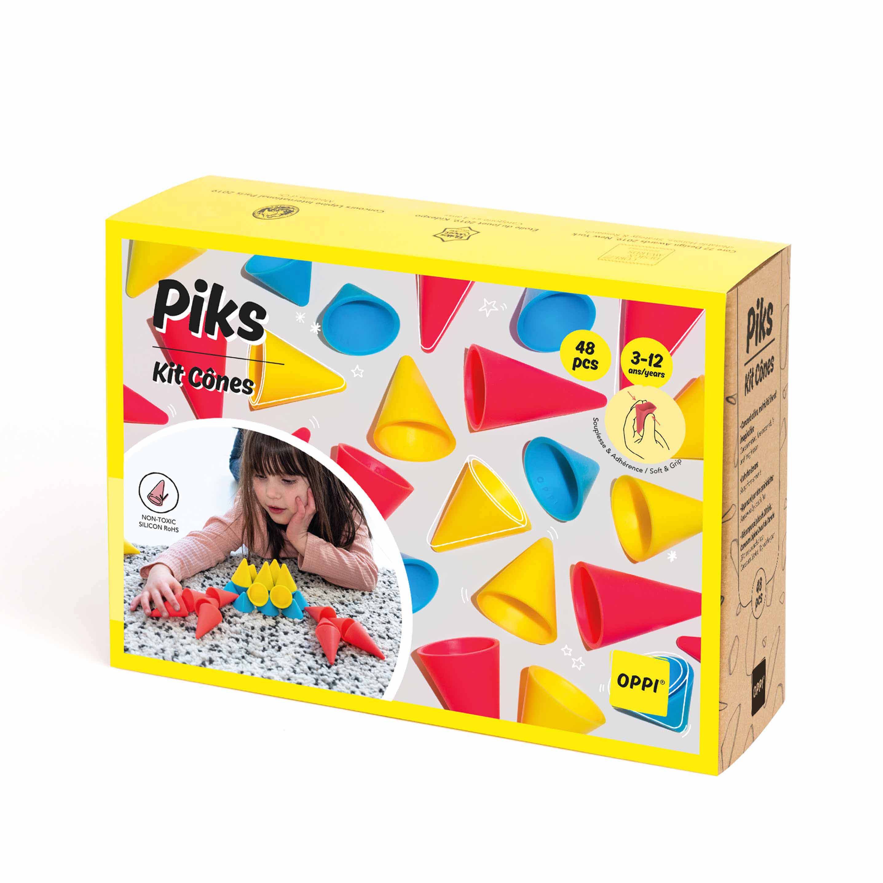 Piks kit cônes le jeu sensoriel - OPPI®